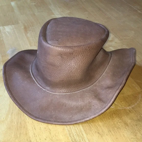 North Star Leather Brown Hat medium The North Face Trucker Hat Adult One Size Brown Mesh  main image 4